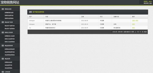 基于SSM框架的寵物銷售電商網站設計與實現
